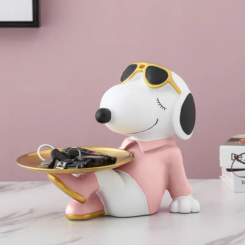 SNOOPY DOG WITH SUNGLASSES(PINK)