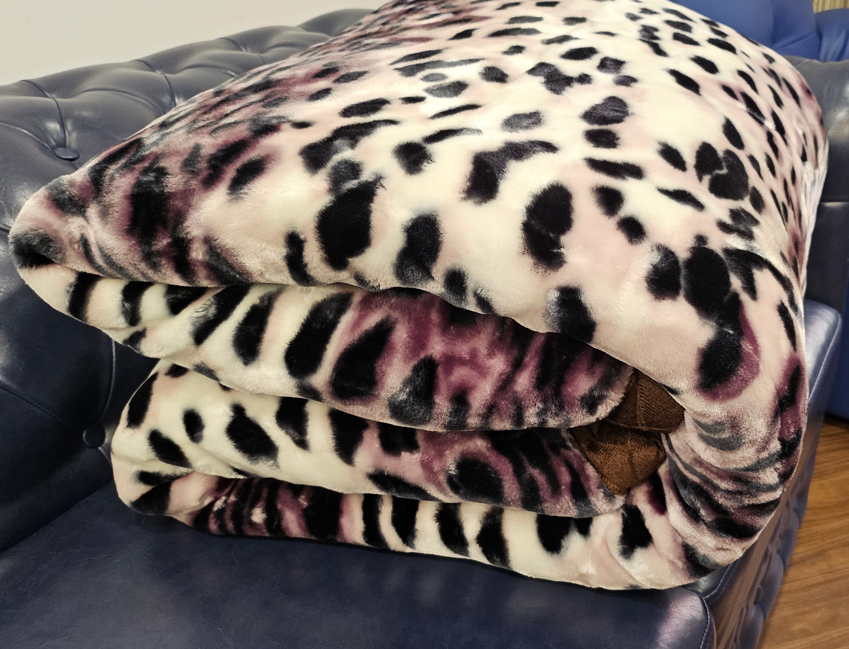 JUNGLE SAFARI MINK WARM BLANKET DOUBLE BED 220 x 240 CMS