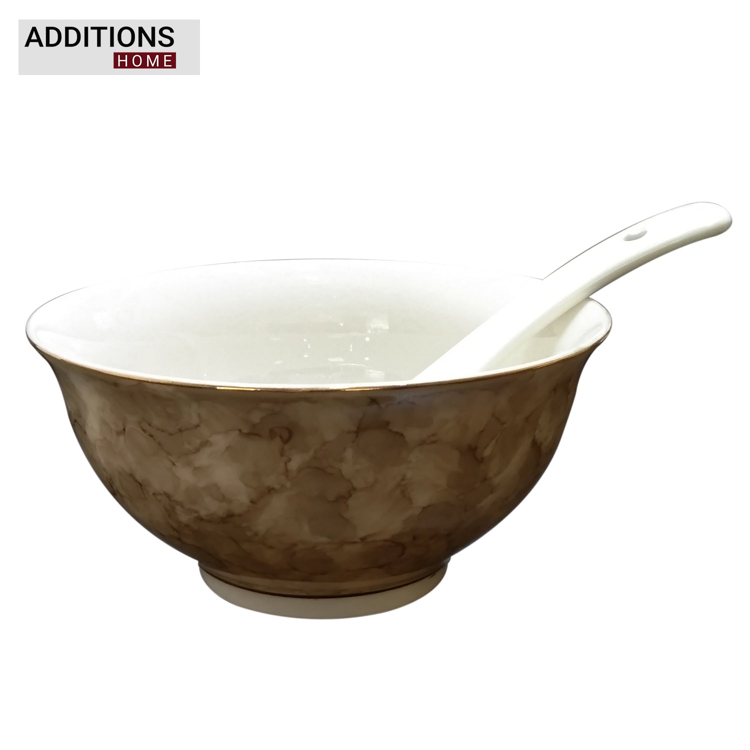 Marble Texture Soup Bowl Made in Turkey. (Set of 6)