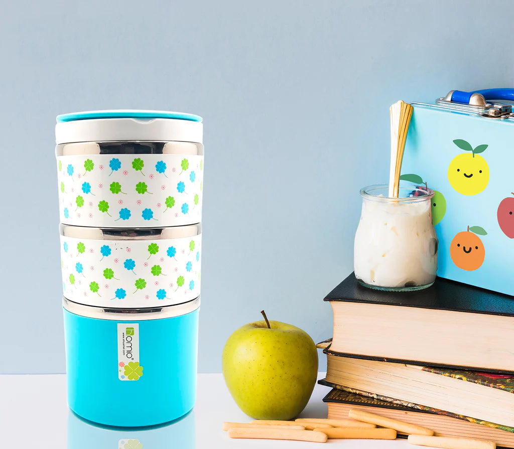 Stainless Steel 3 Layer Storage Insulated Lunch Box 8505