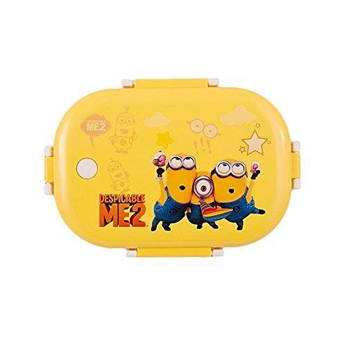Cartoon Print Stainless Steel Insulated Lunch Box | Tiffin for School College and Office Lunchbox for Birthday Return Gift Boys Girls Kids