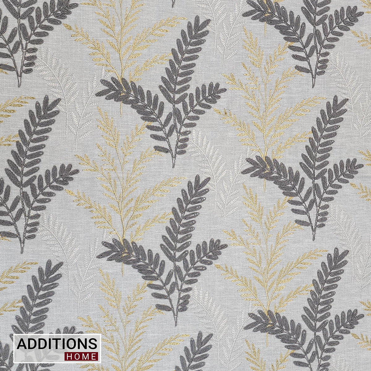 Intricately Embroidered Linen Fabric Bedcover, Dressed With Satin Borders To Make Your Room Look Royal (King Size) Set of 5