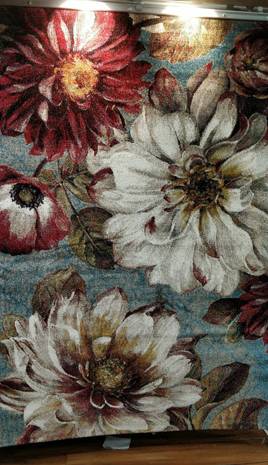 FLORAL PATTERN CARPET MADE IN TURKEY 122X183 CM(4x6feet)