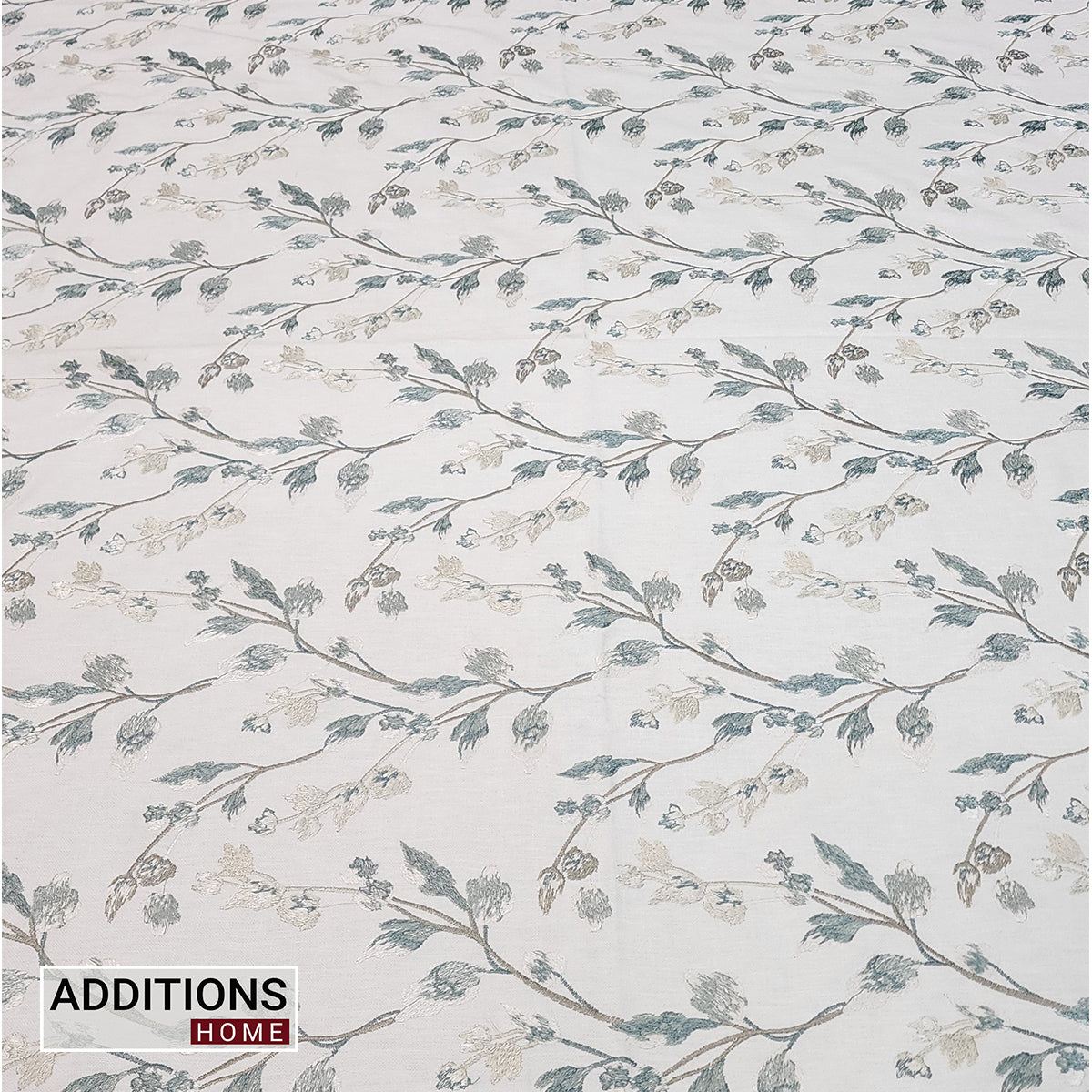 Intricately Embroidered Linen Fabric Bedcover, Dressed With Satin Borders To Make Your Room Look Royal (King Size) Set of 5