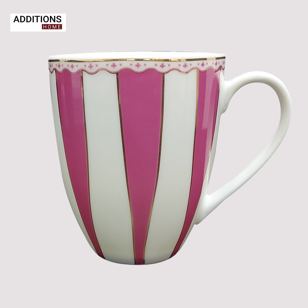 Brunswick American Tea & Coffee Mug 4 Pcs set, Made of Fine Porcelain
