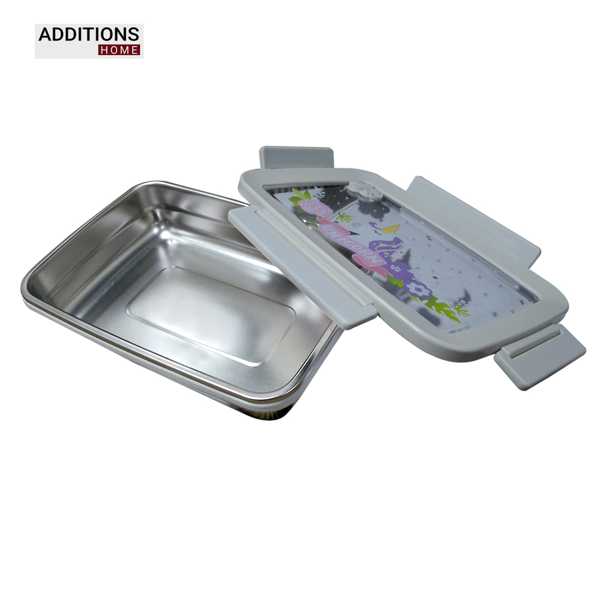 Unicorn Stainless Steel Insulated Lunch Box , 600ML