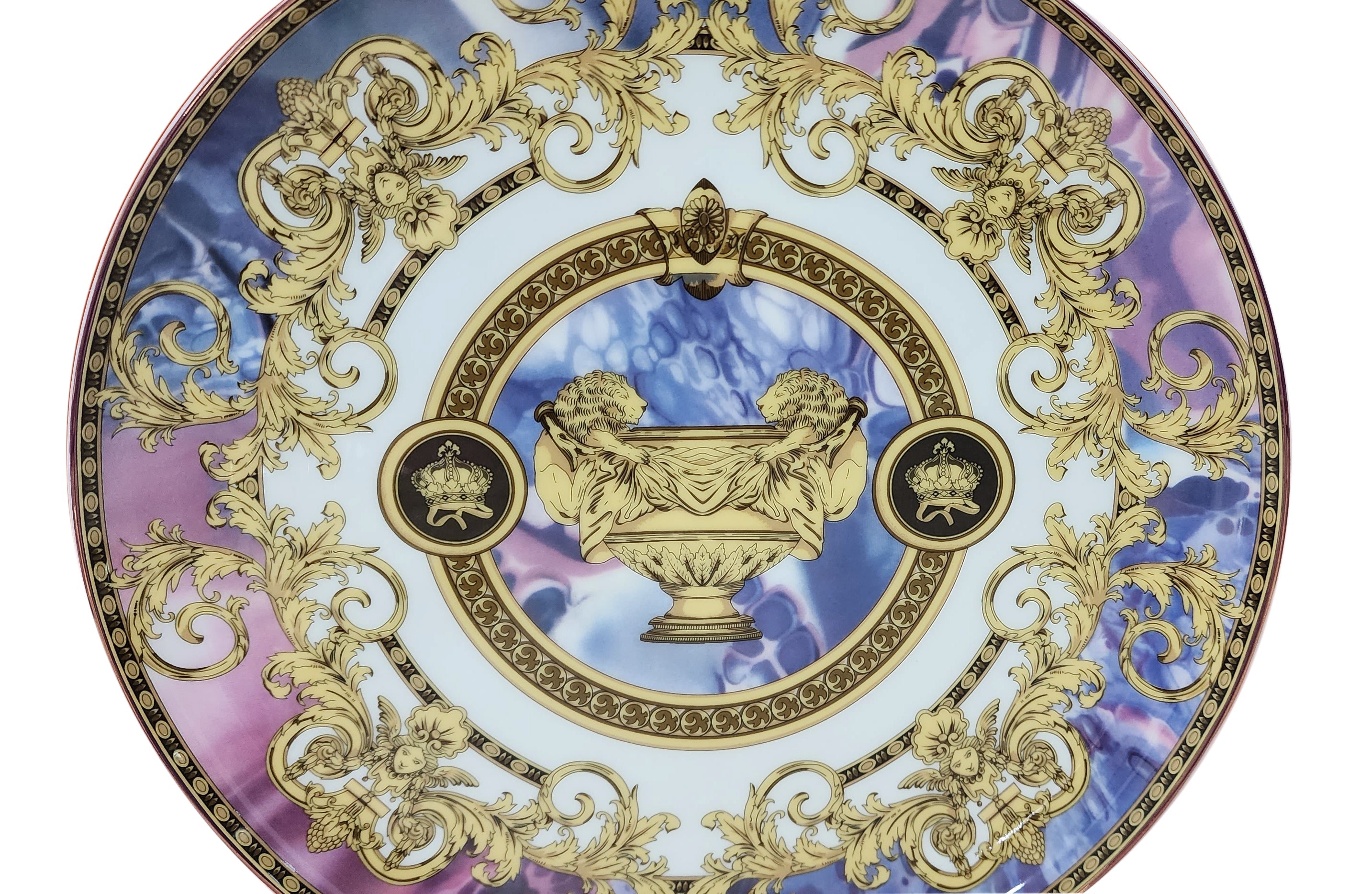 Fine Bone China Dinner Set 24k" Real Gold Plated 35 PCS.