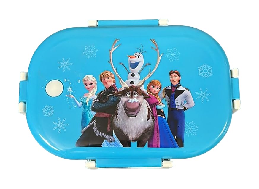 Cartoon Print Stainless Steel Insulated Lunch Box | Tiffin for School College and Office Lunchbox for Birthday Return Gift Boys Girls Kids