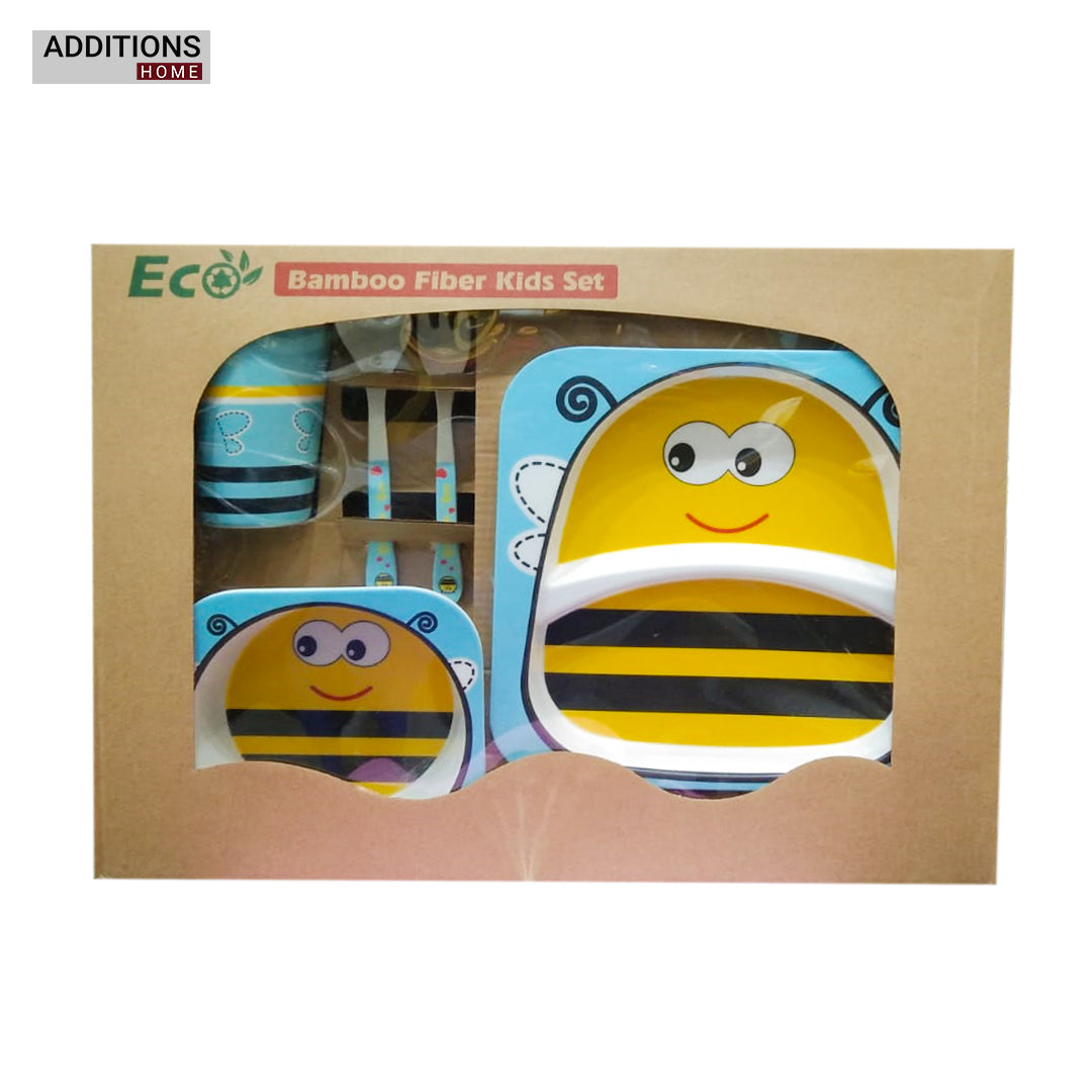 Bamboo Fiber Kids Set, 5 Pcs Set.