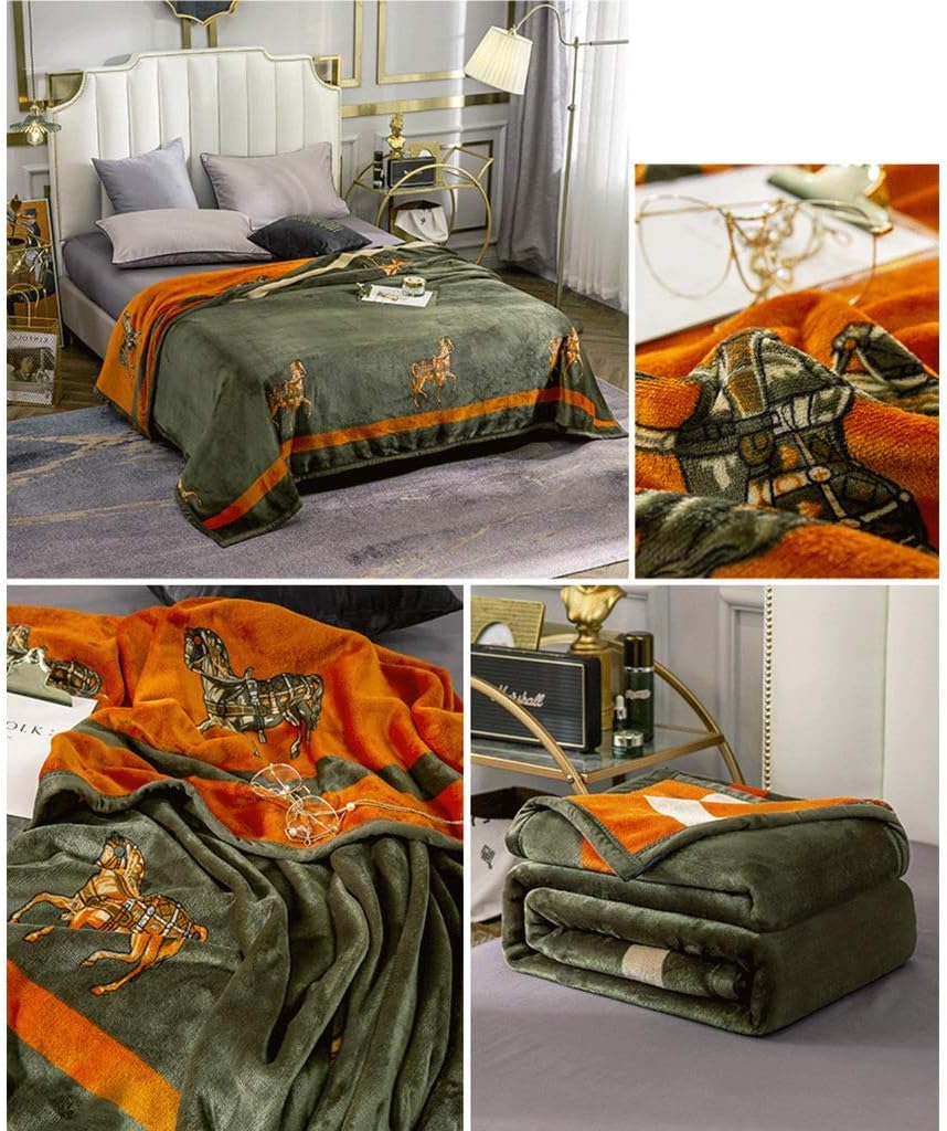 Luxury Designer Full Reversible Blanket Perfect For Grandeur Home Décor