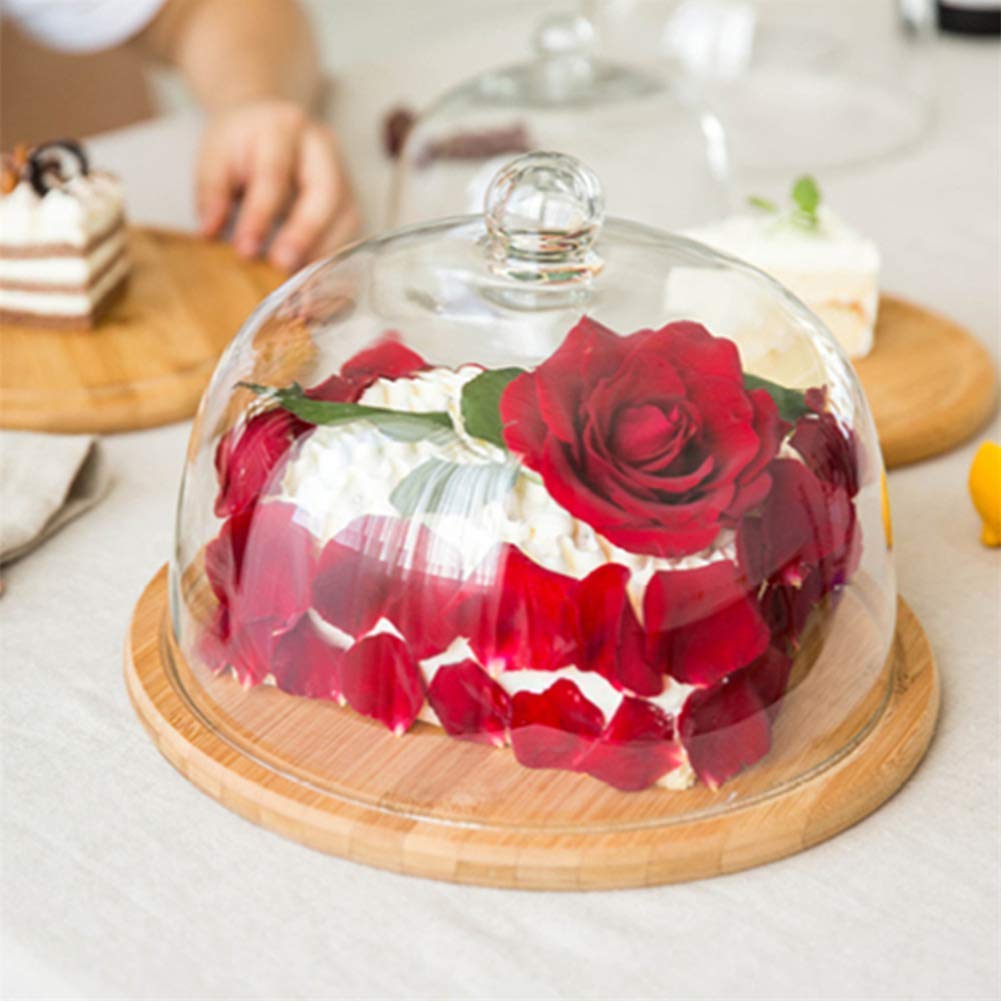 RCR (Made in Italy) CRYSTAL CHEESE DISH WITH ROUND LID