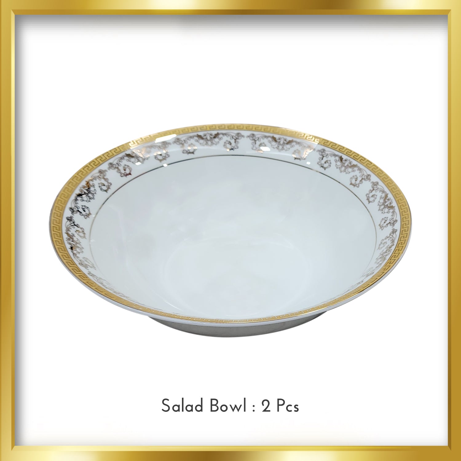 Fine Bone China Dinner Set 24K" Real Gold Plated 35 PCS.