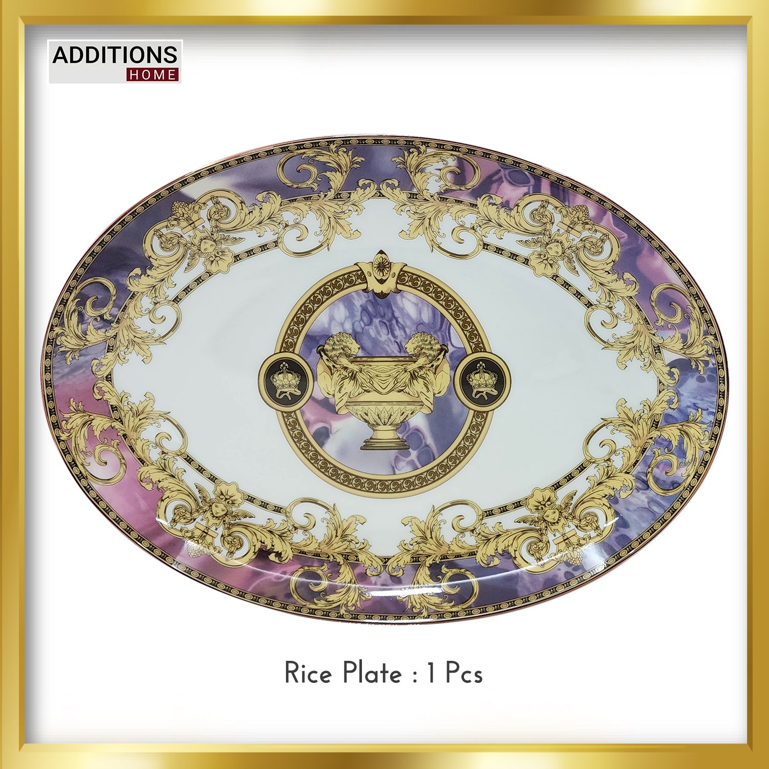 Fine Bone China Dinner Set 24k" Real Gold Plated 35 PCS.
