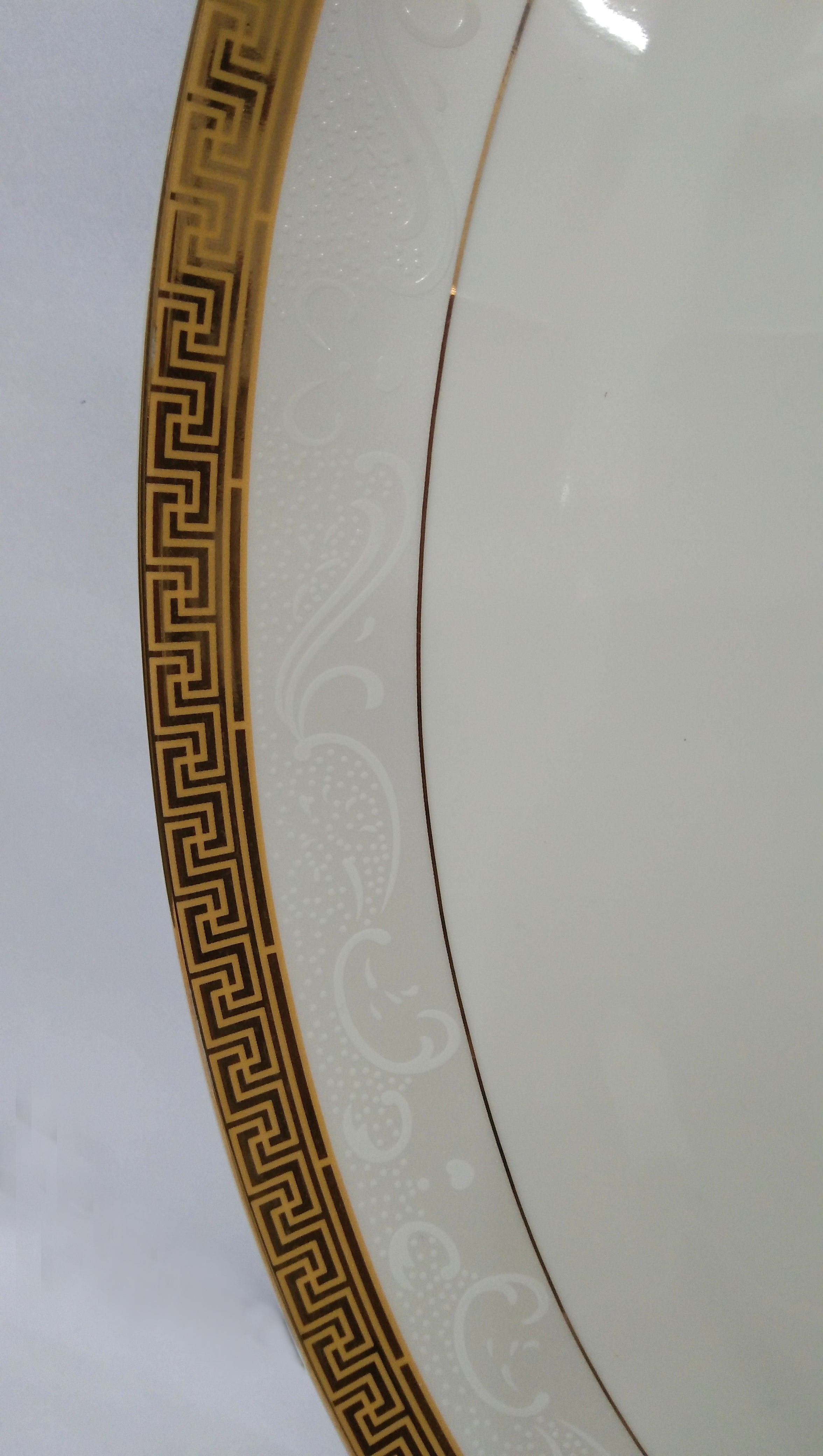 Fine Bone China Dinner Set 24K Gold Plated 36 PCS from Japan