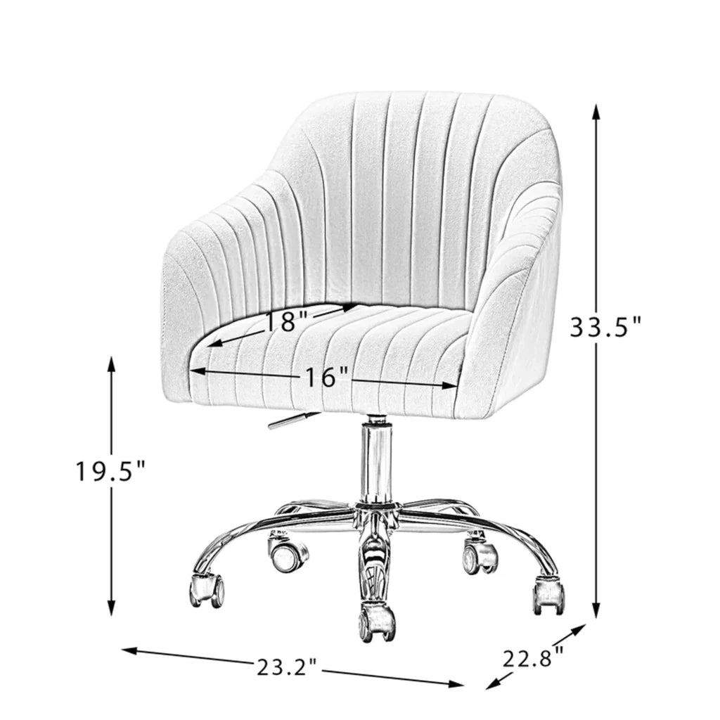 Adjustable Swivel Task Chair for Living Room , Home , Office