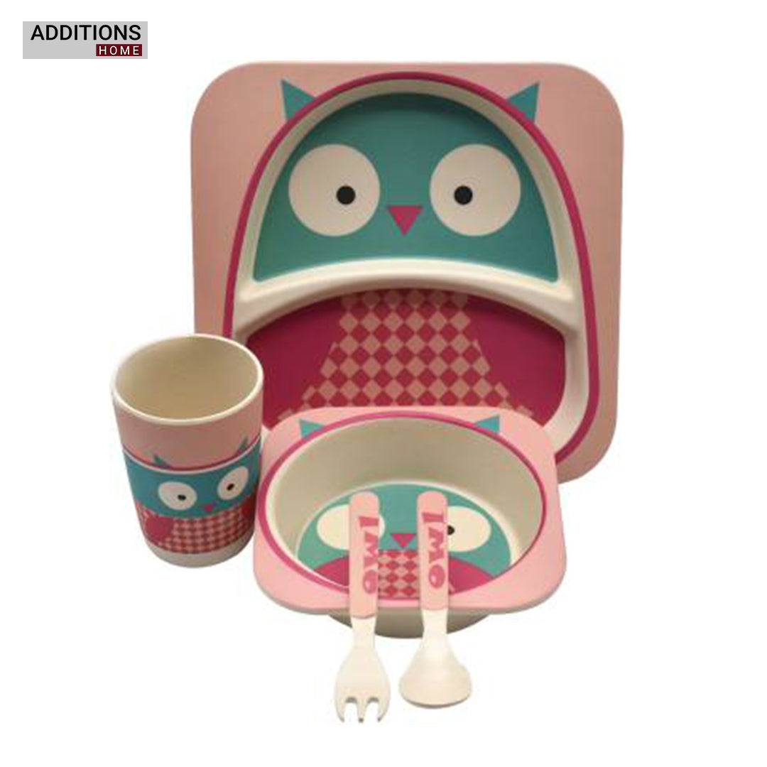 Bamboo Fiber Kids Set, 5 Pcs Set.