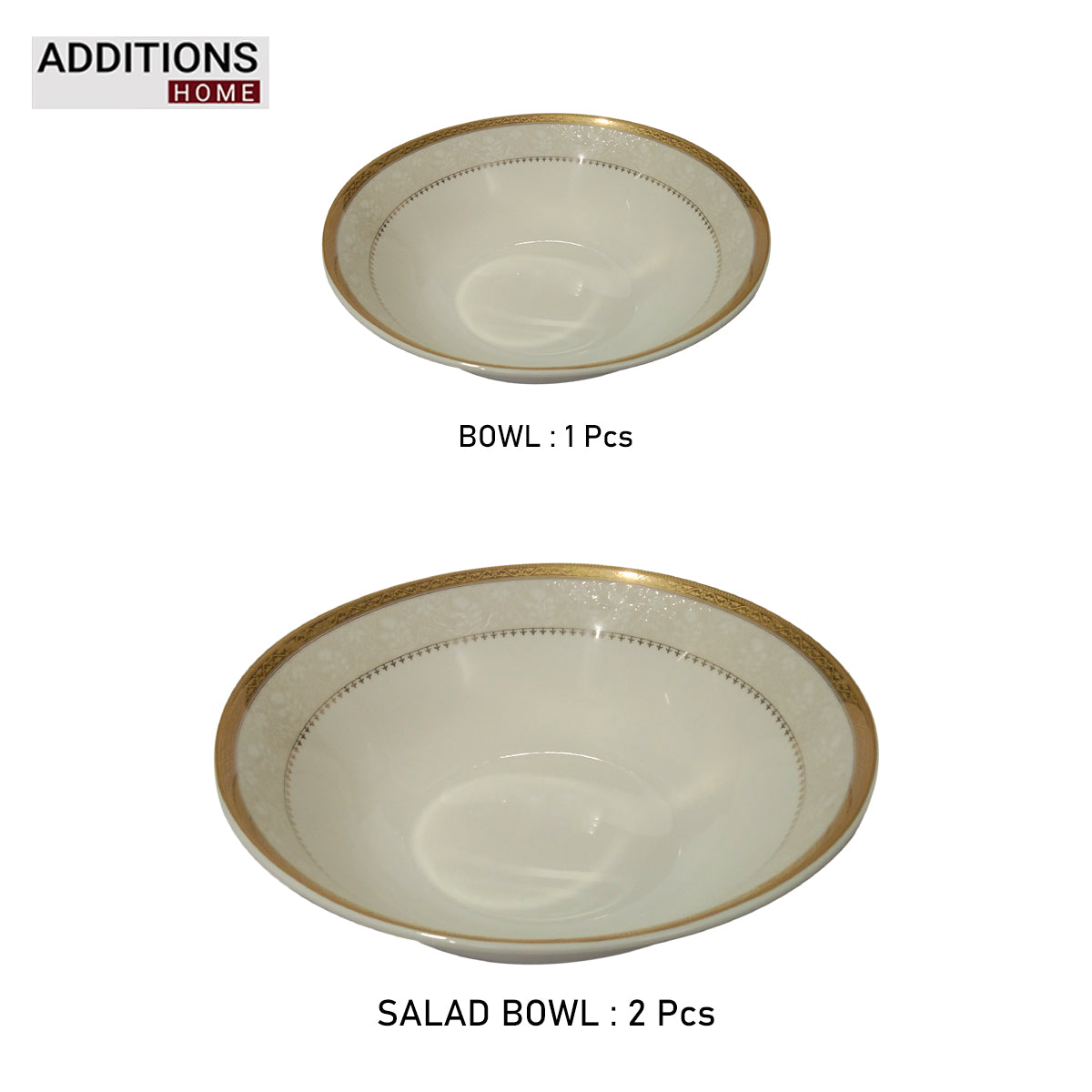 Fine Bone China Dinner Set 24K Gold Plated 38 PCS