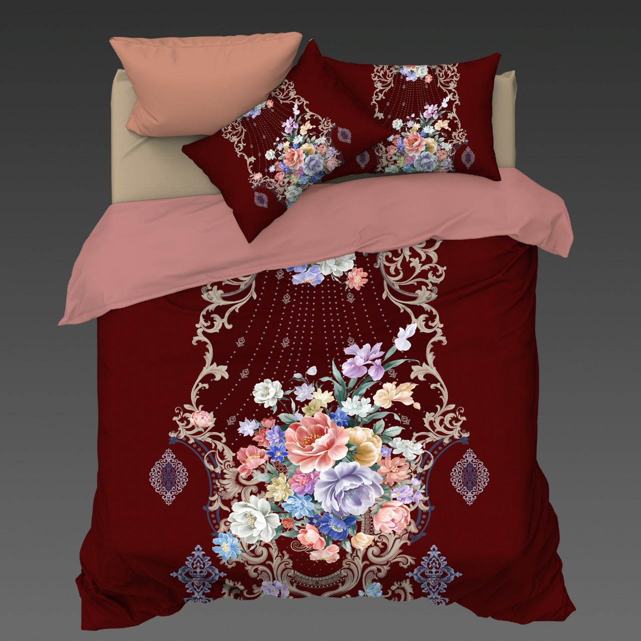 Super Soft Velveteen Warm Digital Printed Winter Quilt - 220 x 240 CM