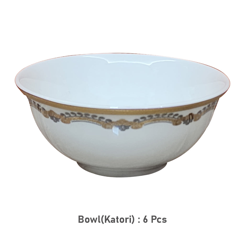 Fine Bone China Dinner Set 24k" Gold Plated 35 PCS.
