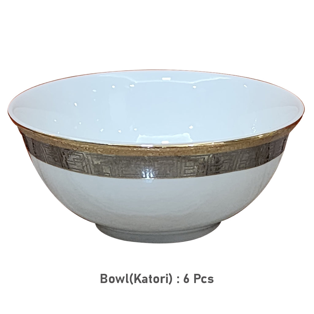 Fine Bone China Dinner Set 24k" Gold Plated 35 PCS.