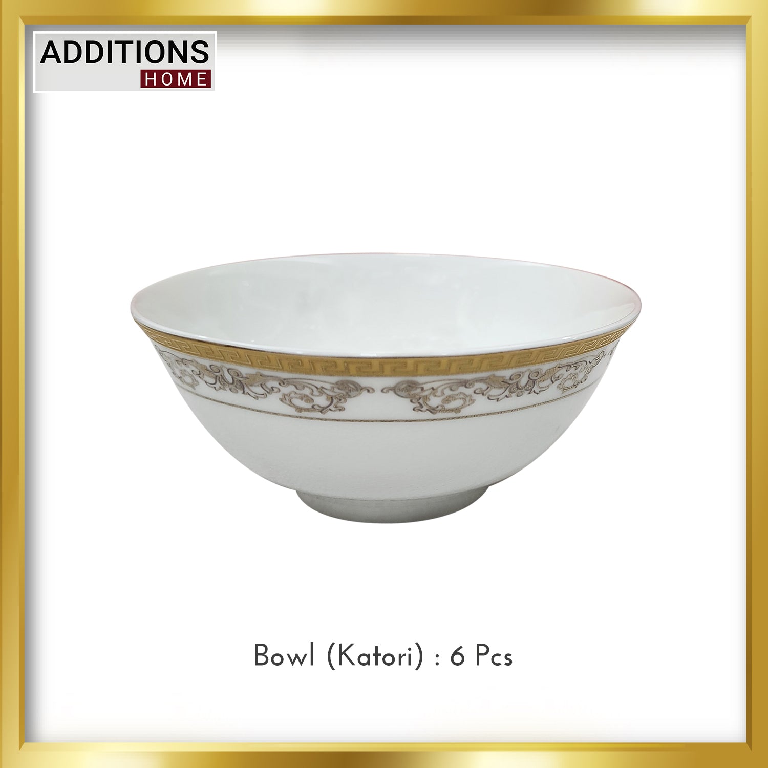 Fine Bone China Dinner Set 24K" Real Gold Plated 35 PCS.