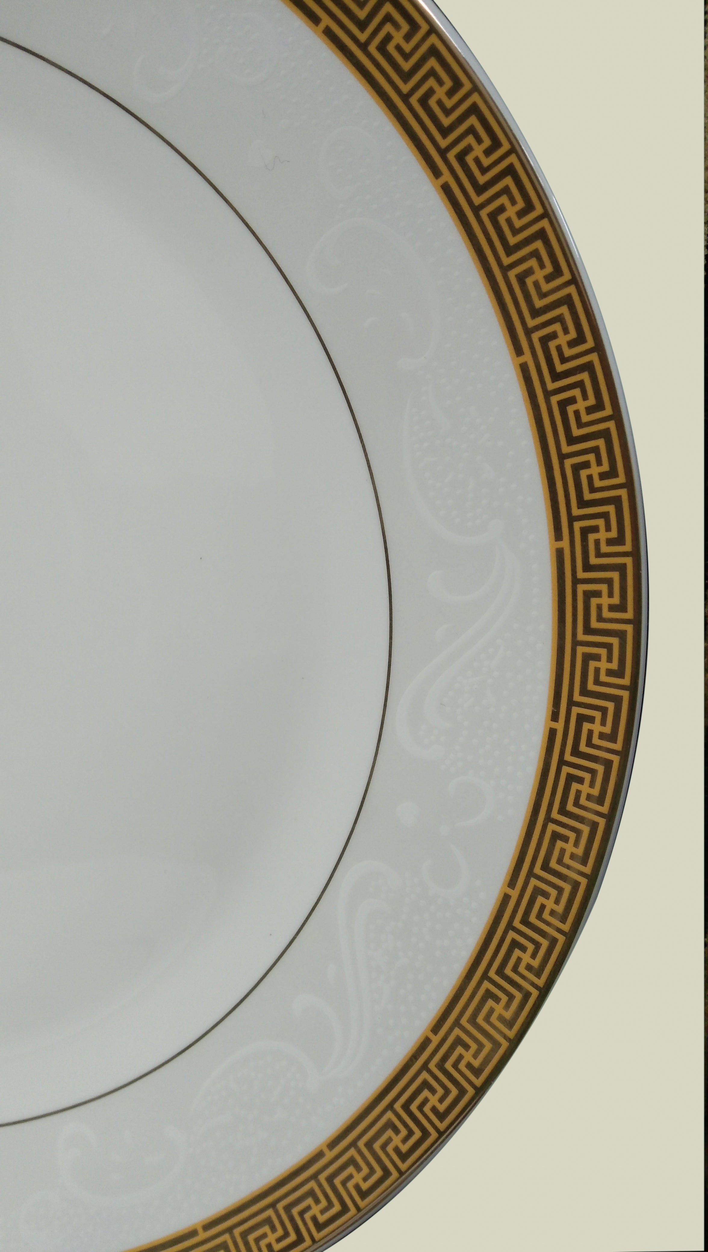 Fine Bone China Dinner Set 24K Gold Plated 36 PCS from Japan