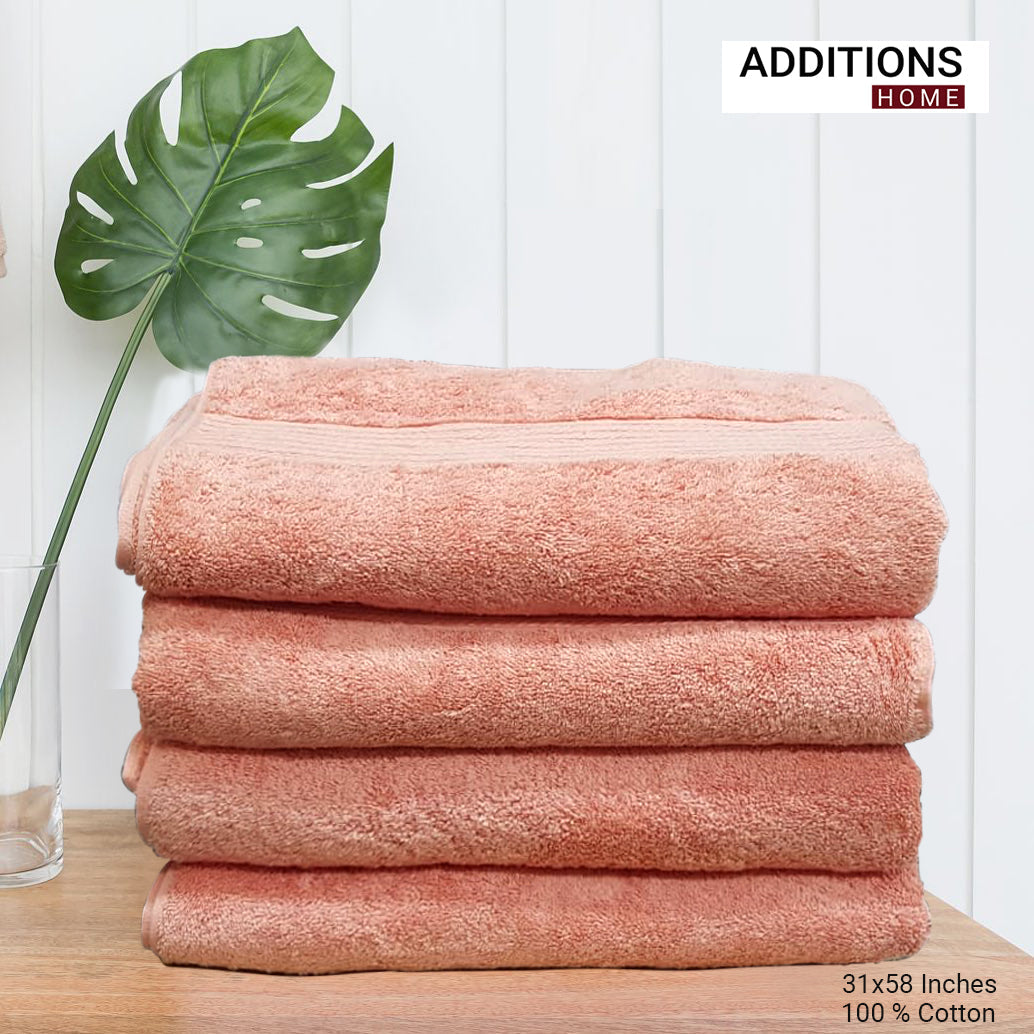 Bamboo Bath & Swim Towel, Ultra Soft, Super Absorbent, Antibacterial, 600 GSM, 58 inch x 31 inch, 1 Pcs.