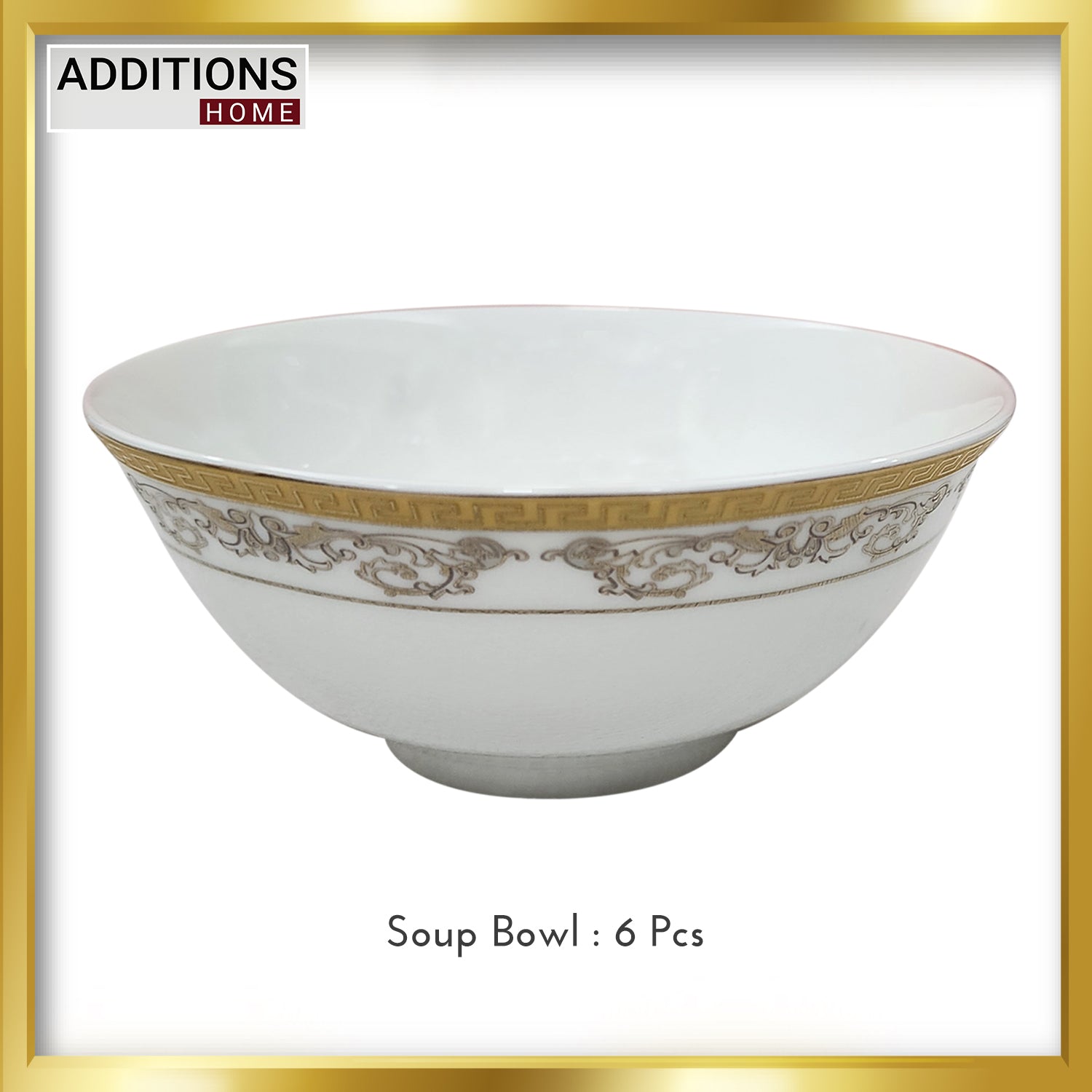 Fine Bone China Dinner Set 24K" Real Gold Plated 35 PCS.