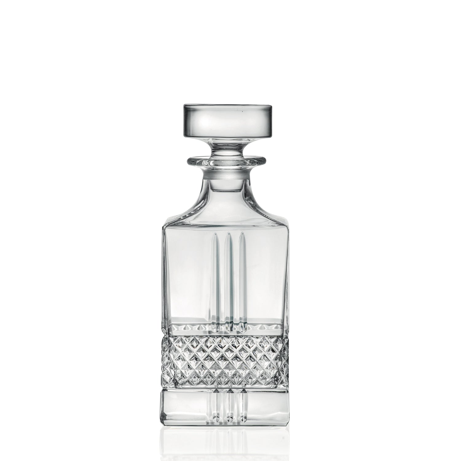 RCR(Made In Italy) Brillante Crystal Whisky/Wine Decanter 850 ML