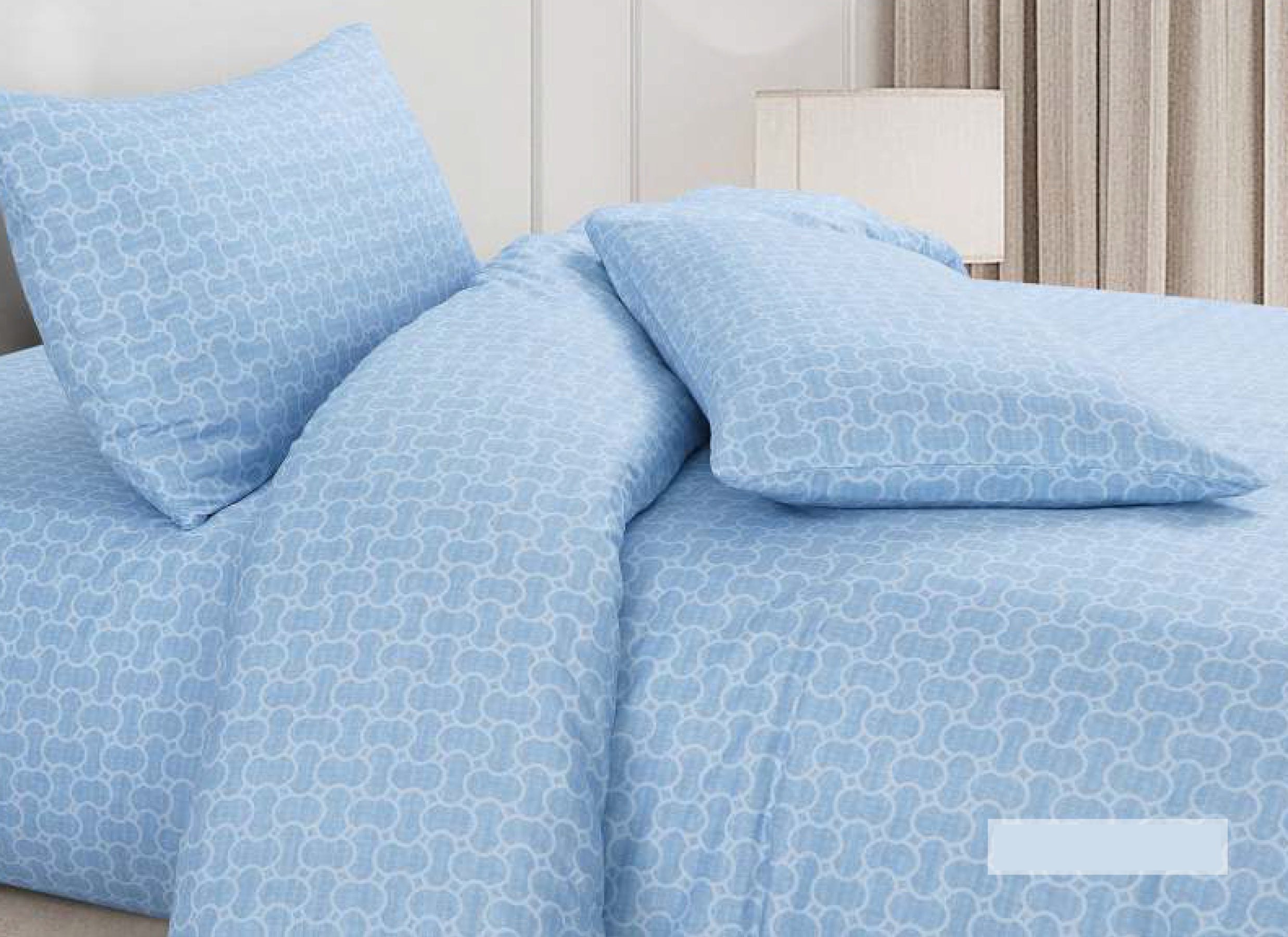 Spread Spain 220 TC Micro Fiber Super King Size Bedsheet - 108" X 108"
