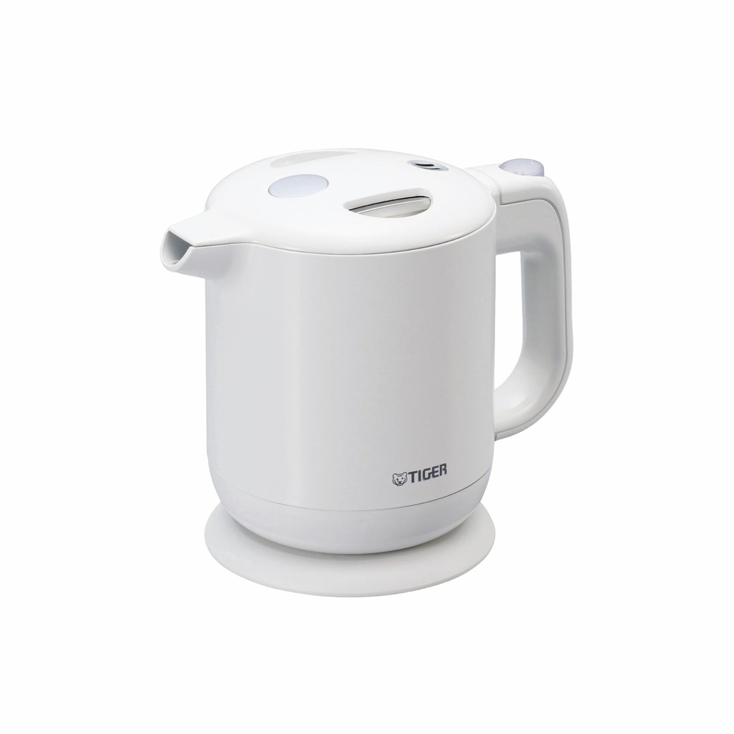 Tiger Japan Auto Shut Electric Kettle Double wall 1 Ltr White