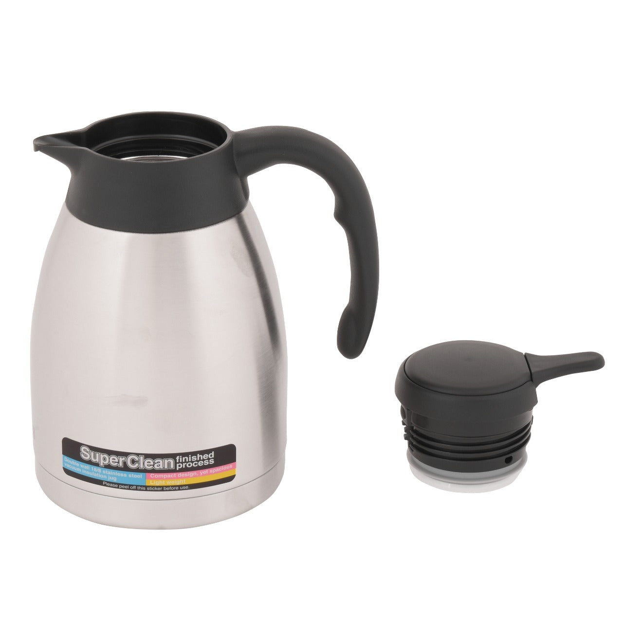 TIGER Stainless Steel Handy JUG - Vacuum Insulated 1.2 Ltrs PWL-A122(XS) Silver