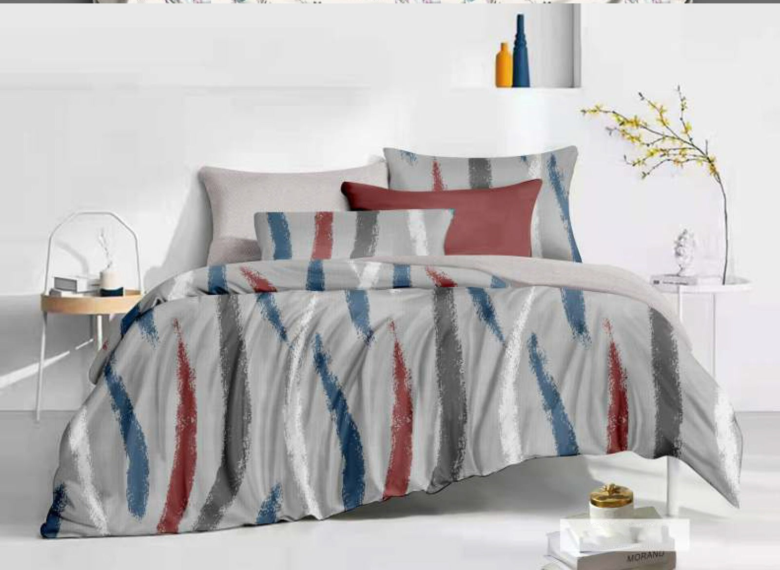 Spread Spain 220 TC Micro Fibre Super King Size Bedsheet - 108" X 108"