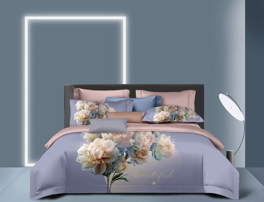 Quilted Bedspread/Coverlet/Bed Cover with 2 Pillow Covers (King Size: 250x275 CMS)