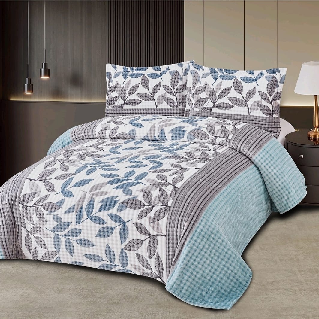 Microfiber 350 GSM Winter Double Bed Luxury Quilt. 230x250cm (6 PCS Set)