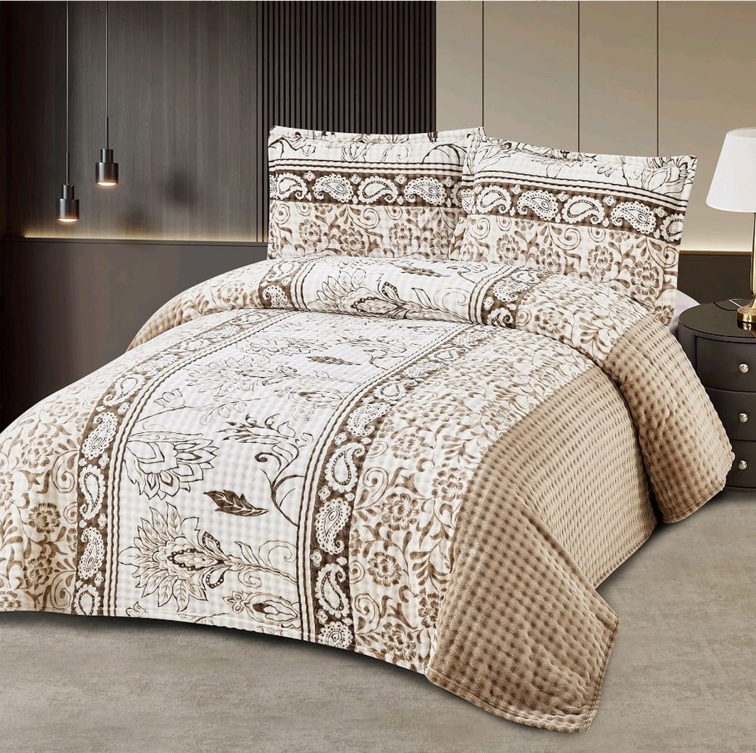 Microfiber 350 GSM Winter Double Bed Luxury Quilt. 230x250cm (6 PCS Set)