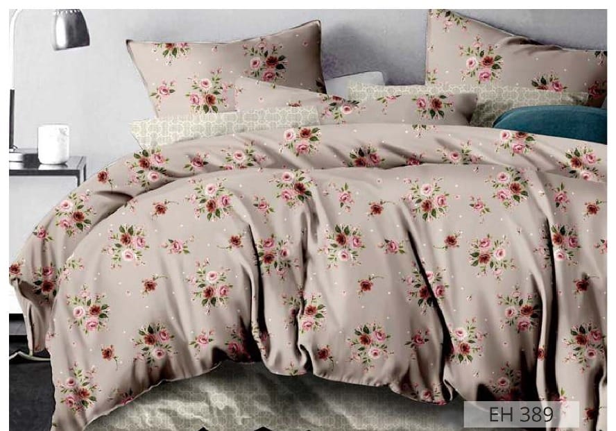 Spread Spian 220 TC Micro Fibre Super King Size Bedsheet - 108" X 108"
