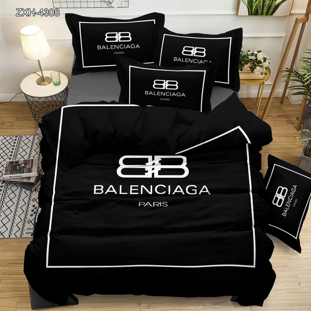 New 100% Comfortable 220 TC King Size Double Bedsheet Digital Print - 275 X 275 CM with 2 Pillow Covers - 3 Pcs Set