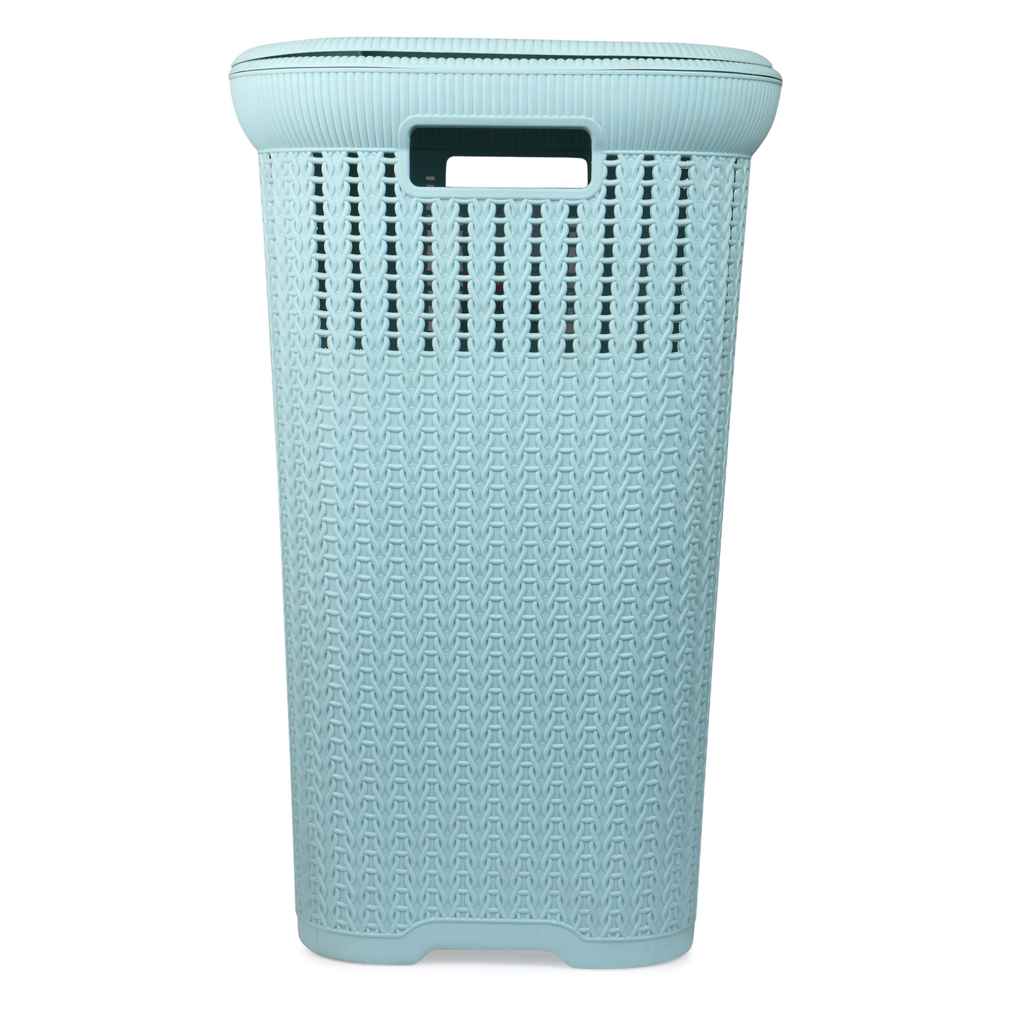 Laundry Basket with Lid/Bathroom Basket for Clothes/Multipurpose Big Size Basket for Home | 60 Lt.
