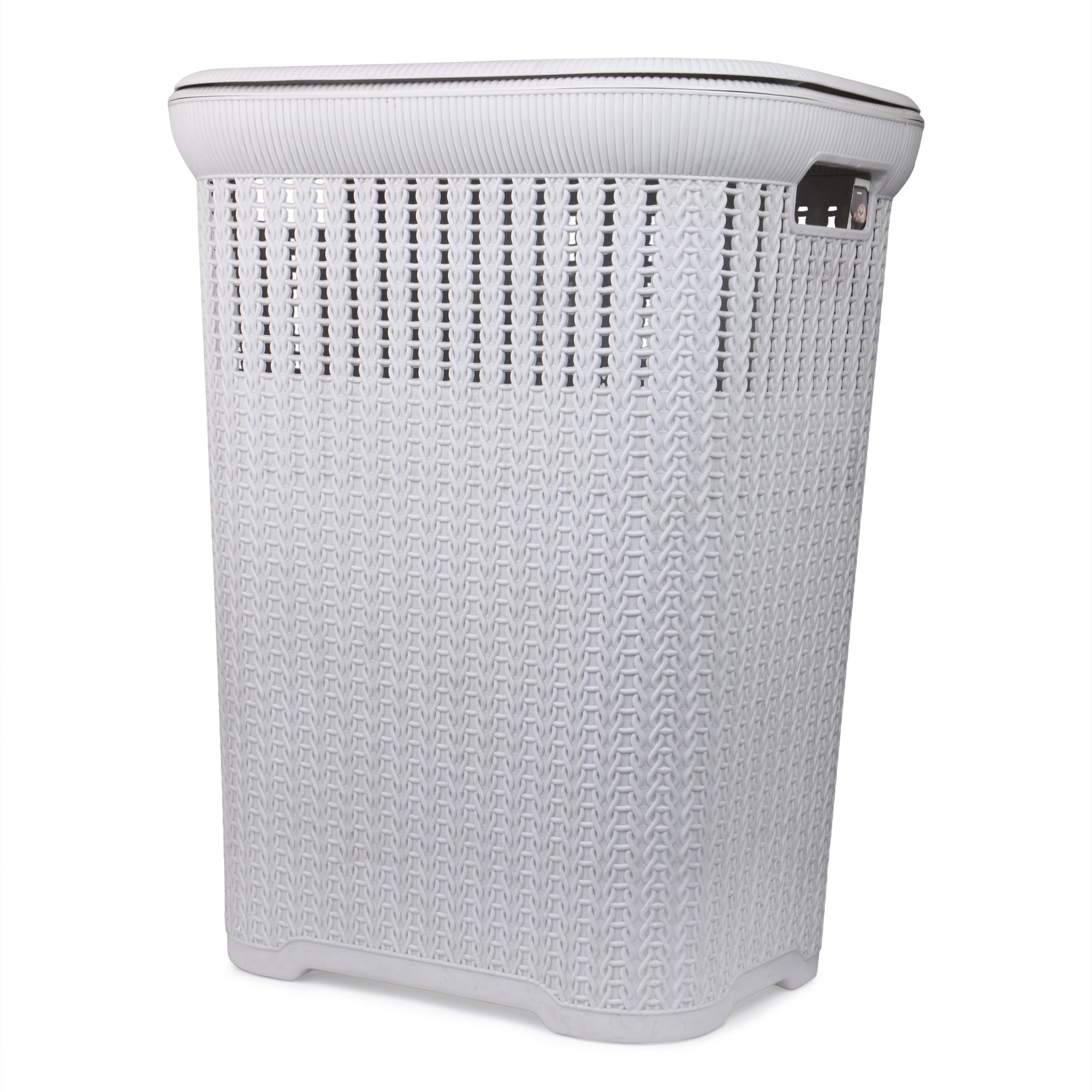 Laundry Basket with Lid/Bathroom Basket for Clothes/Multipurpose Big Size Basket for Home | 60 Lt.