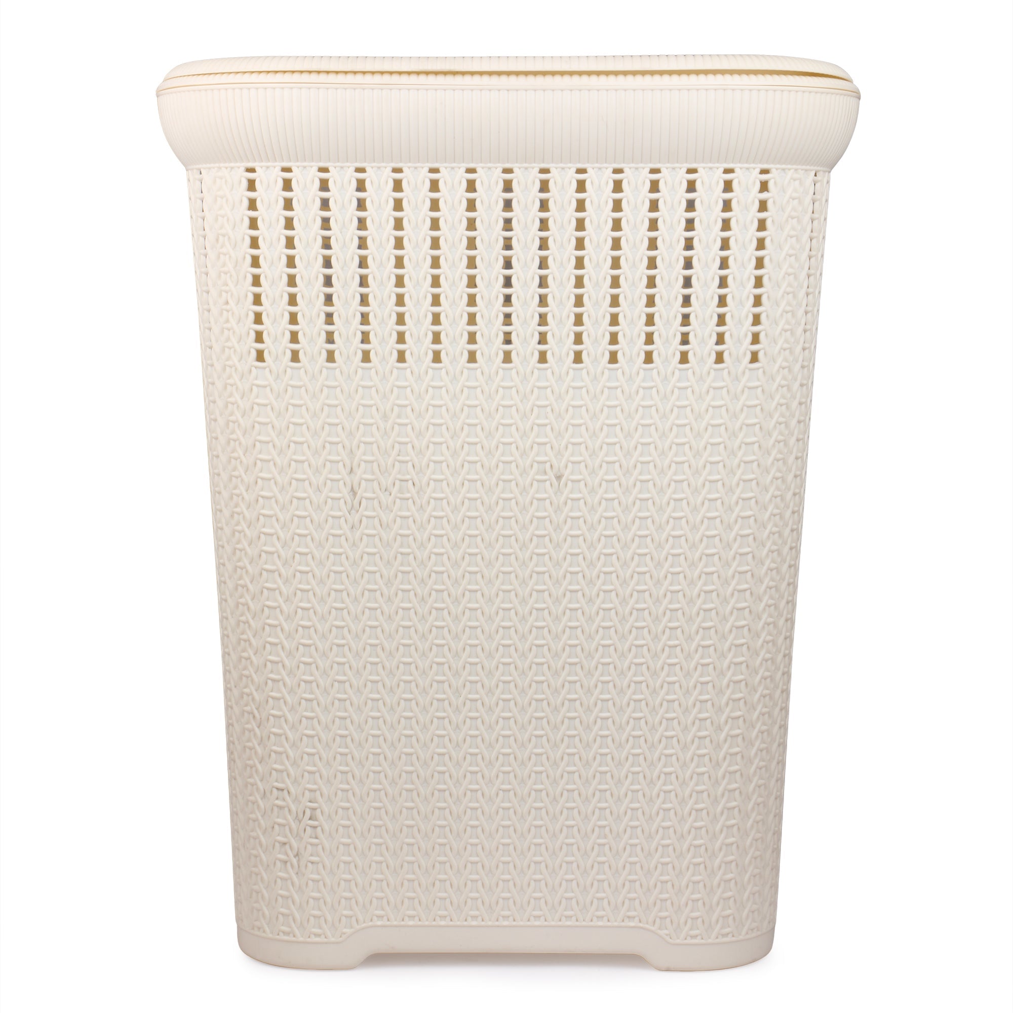 Laundry Basket with Lid/Bathroom Basket for Clothes/Multipurpose Big Size Basket for Home | 60 Lt.