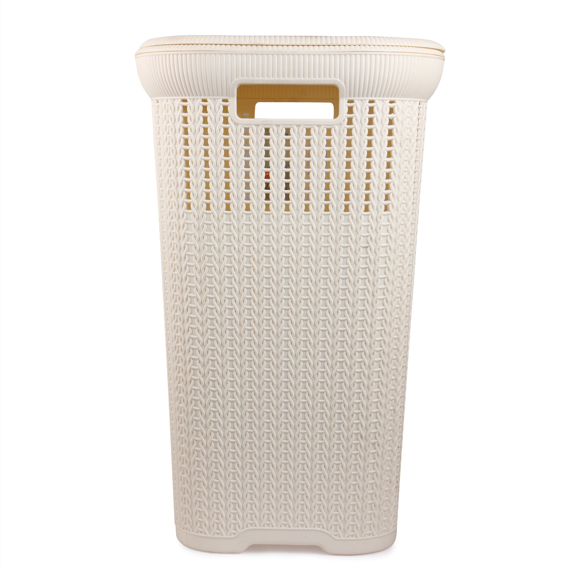 Laundry Basket with Lid/Bathroom Basket for Clothes/Multipurpose Big Size Basket for Home | 60 Lt.