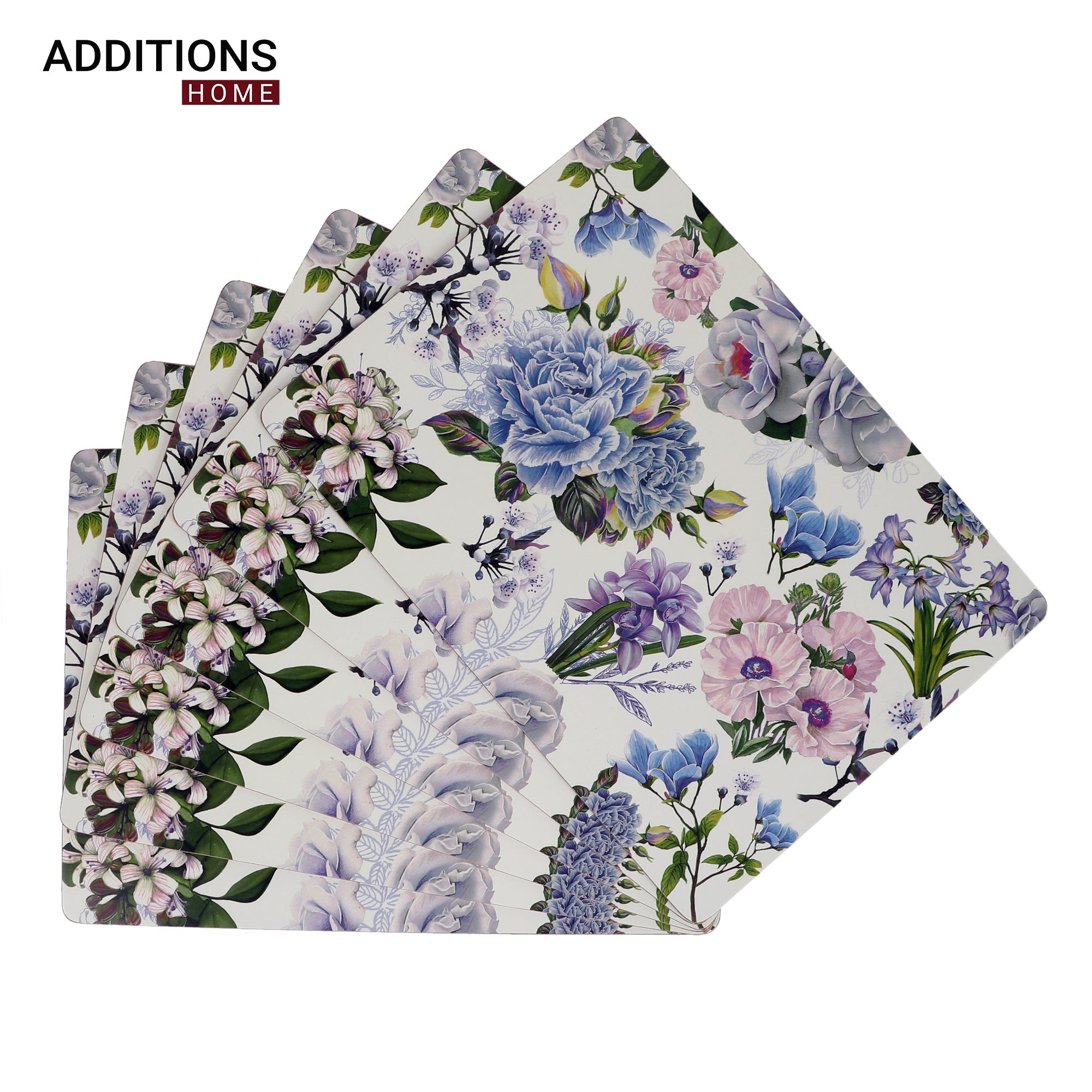 LUXURY MDF PLACEMATS, TABLE MATS WITH COASTERS SUBLIMATION PRINTING (SET OF 16 PCS)