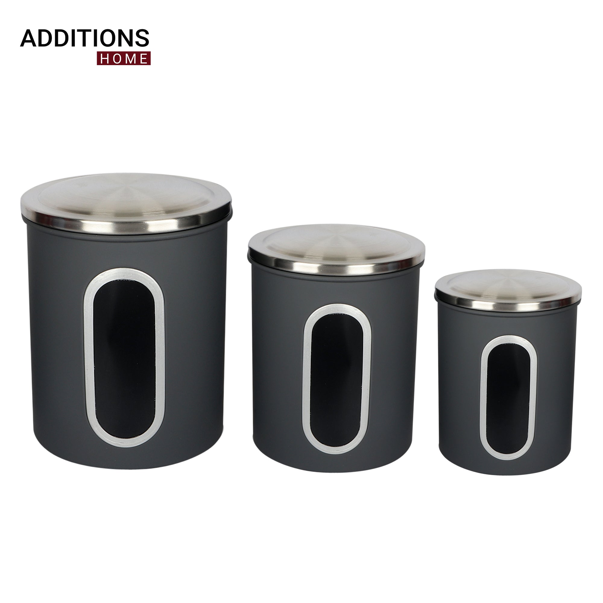 Additions Home 3 Pc Kitchen Canister set
