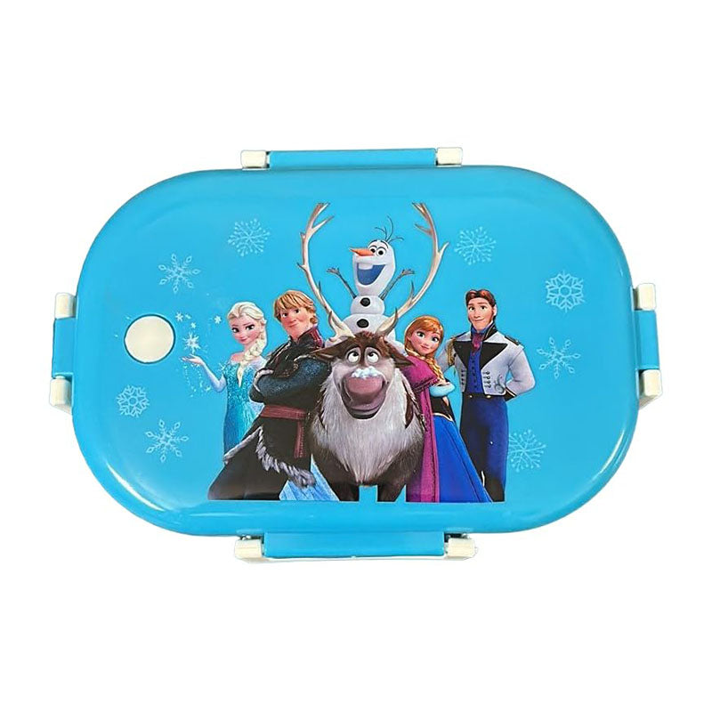 Cartoon Print Stainless Steel Insulated Lunch Box | Tiffin for School College and Office Lunchbox for Birthday Return Gift Boys Girls Kids