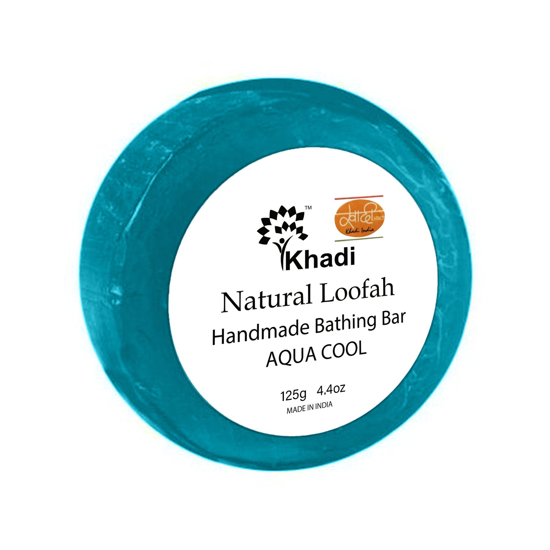 AQUA COOL LOOFAH SOAP - 125G . (Set Of 6 Pcs)