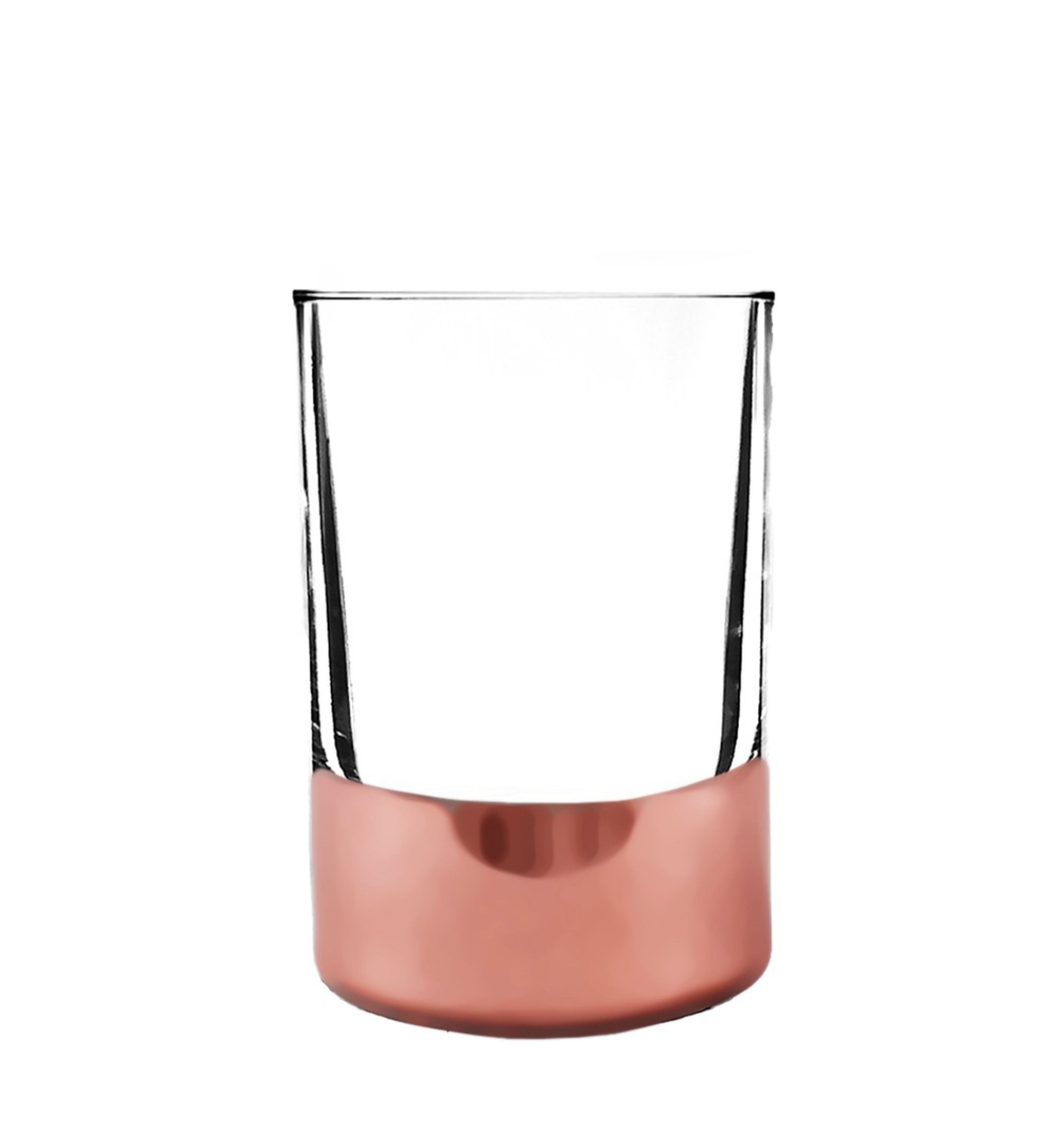Hand Crafted Rose Gold Bottom Shot Glasses for Home and Kitchen - Ideal Gift for Housewarming