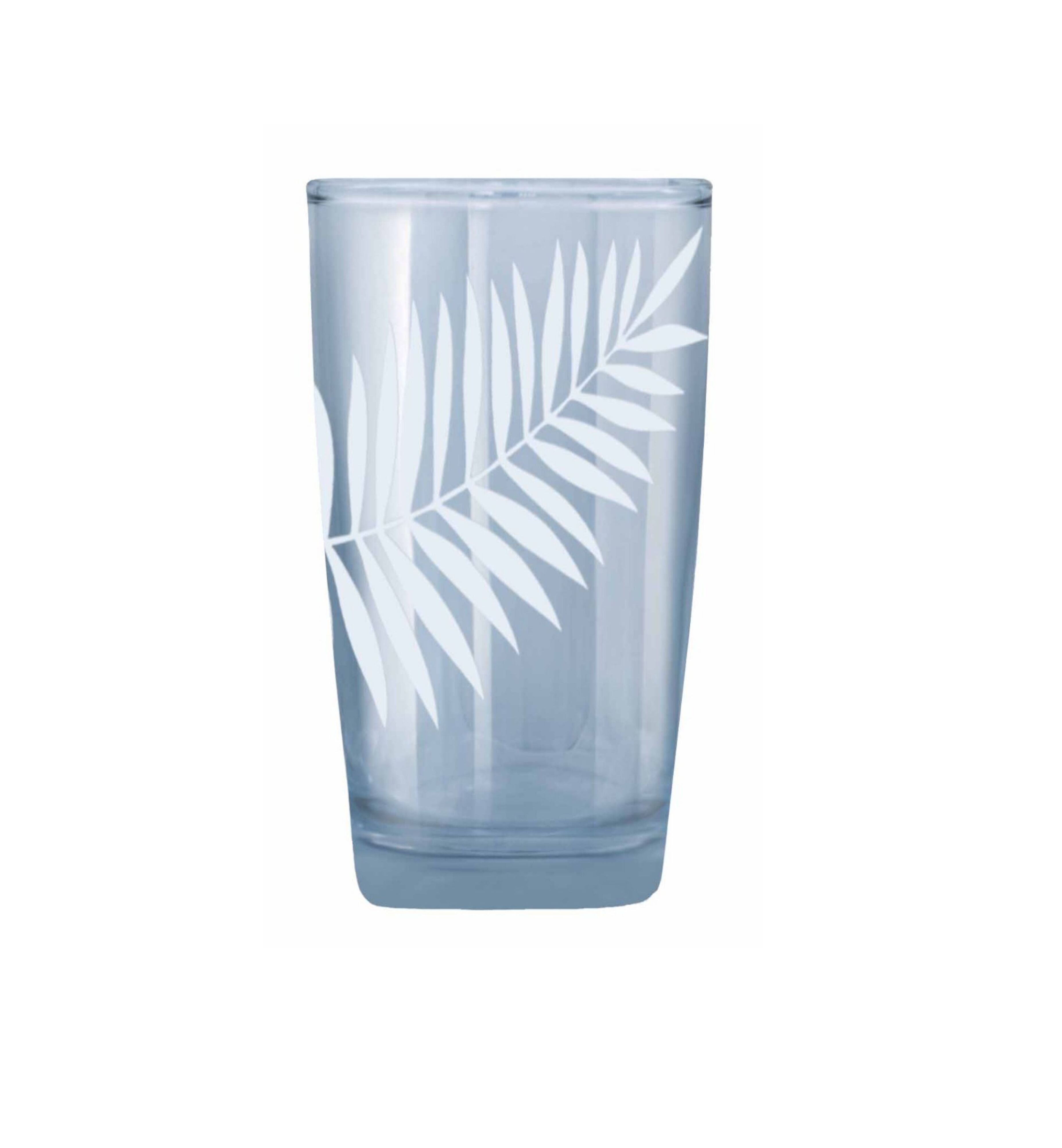 Hand Crafted Blue Luster & Leaf Shot Glasses for Home and Kitchen - Ideal Gift for Housewarming