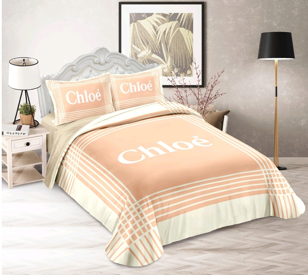 100% Comfortable 220 TC King Size Double Bedsheet Digital Print - 275 X 275 CM with 2 Pillow Covers - 3 Pcs Set
