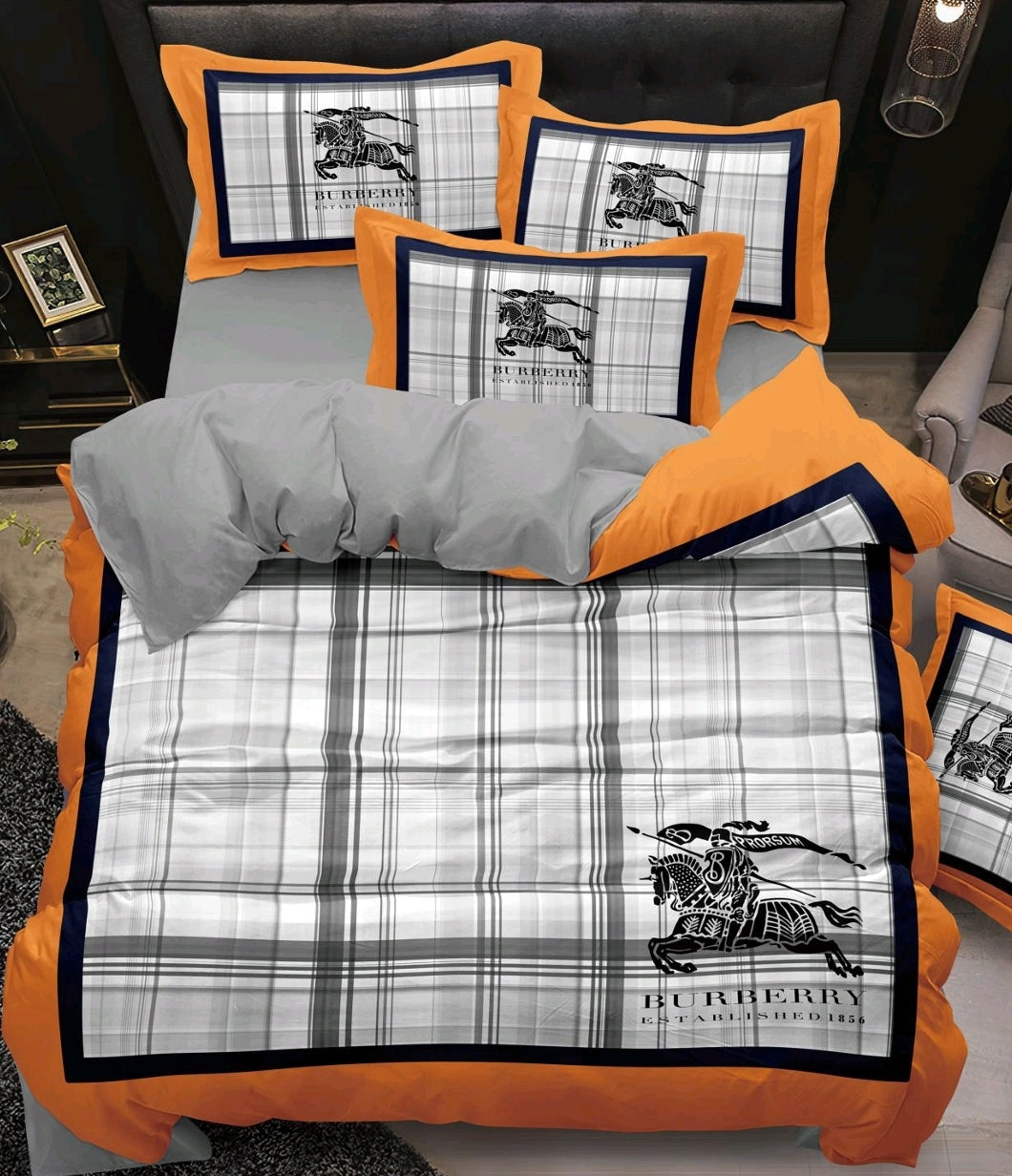New 100% Comfortable 220 TC King Size Double Bedsheet Digital Print - 275 X 275 CM with 2 Pillow Covers - 3 Pcs Set